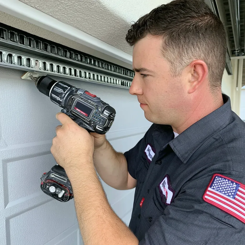 Craftsman garage door in Irving, TX